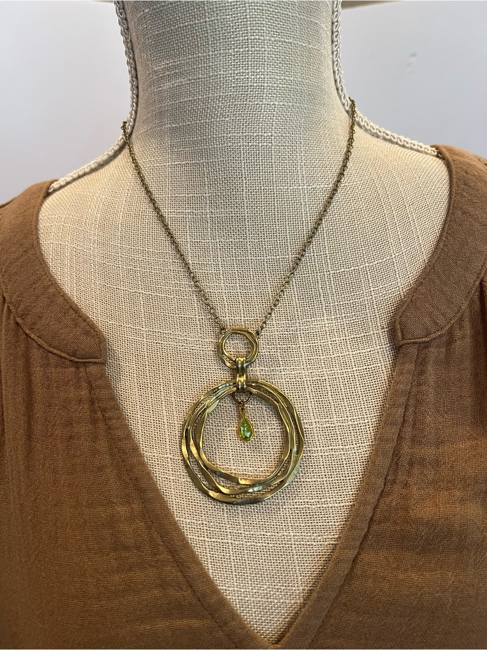 Matte Gold Necklace